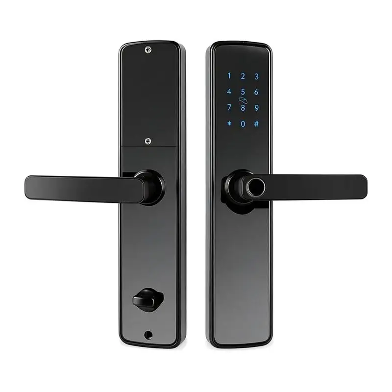 5 in 1 Biological Fingerprint Door Lock Smart Lock Home Office Convenient Unlocking