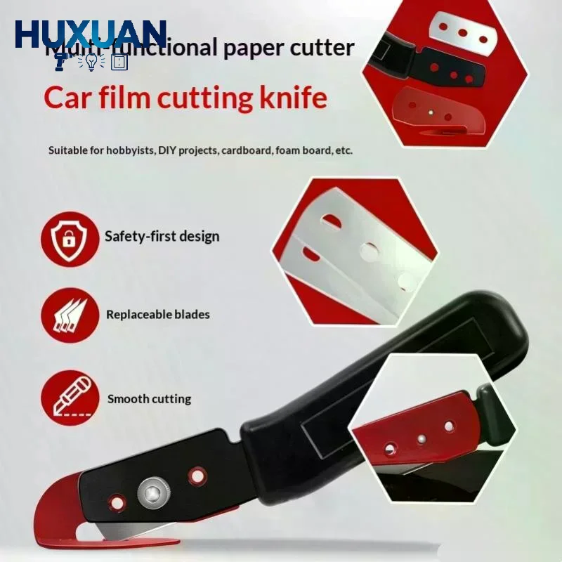 Vinyl Wrapping Paper Backing Slitter Knife Liner Cutter Blades Wallpaper Cutter for Car Wrapping Window Tint Film Cutting Tool