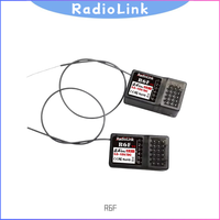 Radiolink R6F 2.4GHz 6CH Receiver Compatible with RC6GS V2/RC4GS V2/T8FB/T8S for Cars Boats & Vehicles Low Latency & Long Range