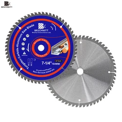 BRSCHNITT 1pc Carbide Aluminium Cutting Saw Blades Dia 184/255/305mm Carbide Cutting Disc for Aluminium Copper Plastic