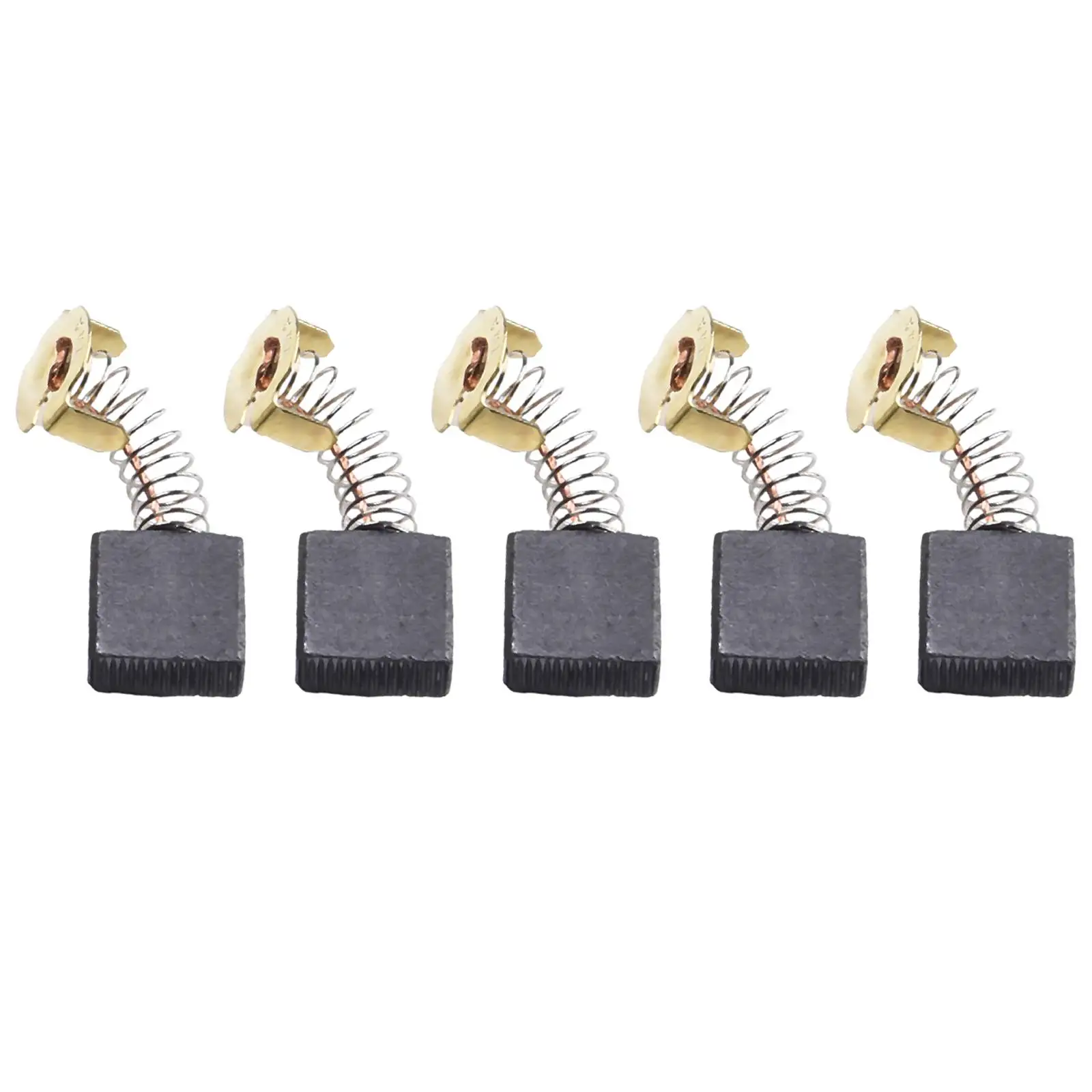 60pcs Carbon Brushes 10 Sizes Electric Motor Carbon Brush Replacement For Hammer Drill Circular Saws Angle Grinder Power Tools