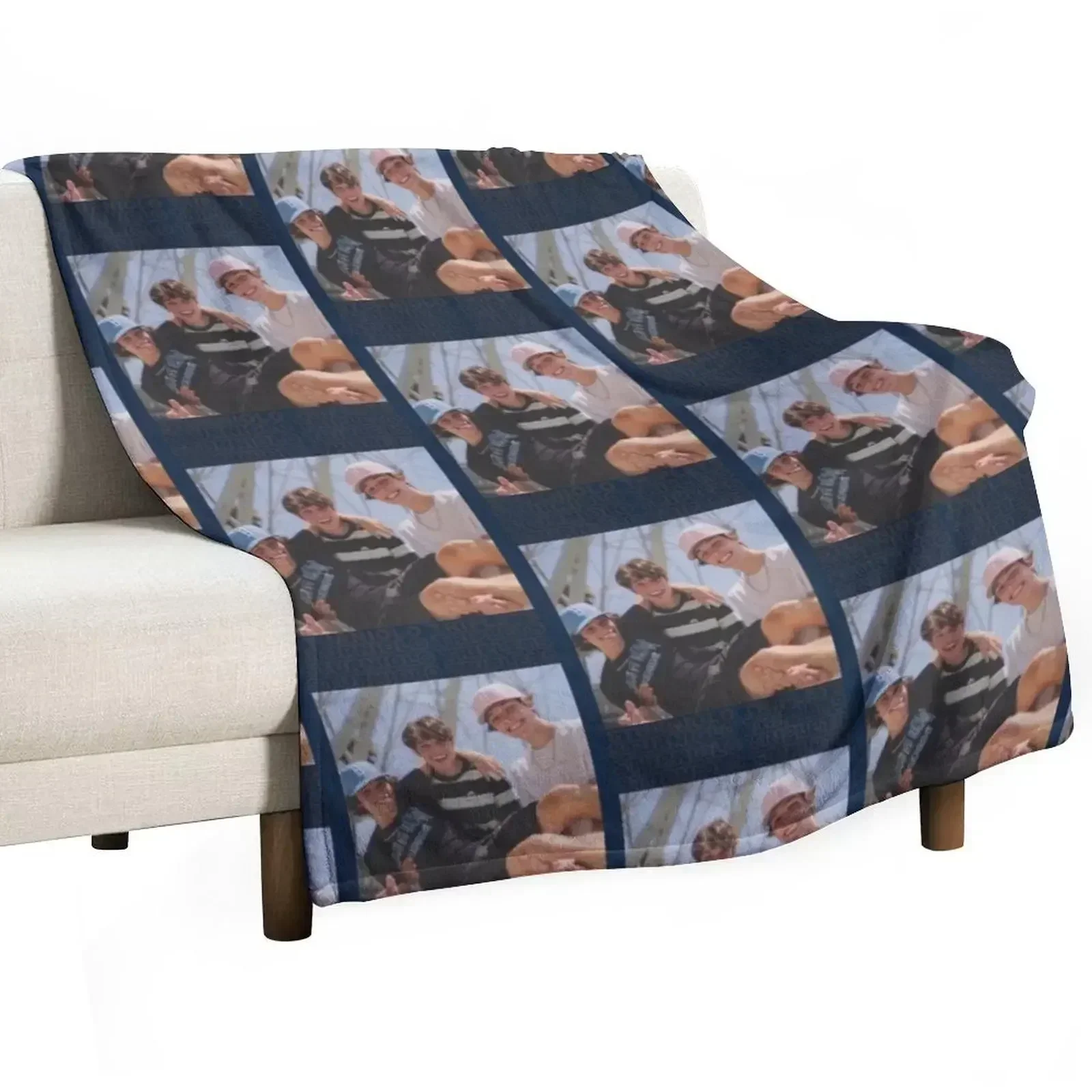 sturniolo triplets merch Throw Blanket For Sofa Thin Sofa Throw Blankets