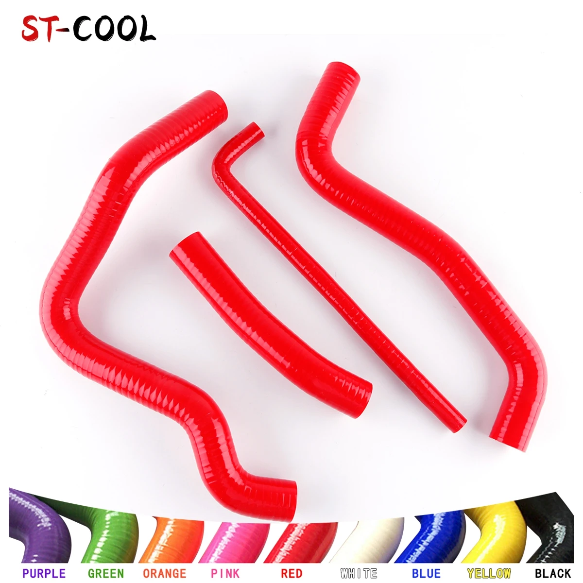 

For 2007-2008 Suzuki GSXR 1000 K7 K8 GSX-R1000 GSX-R 07 08 Radiator Silicone Hoses Kit Tubes Piping 4Pcs 10 Colors