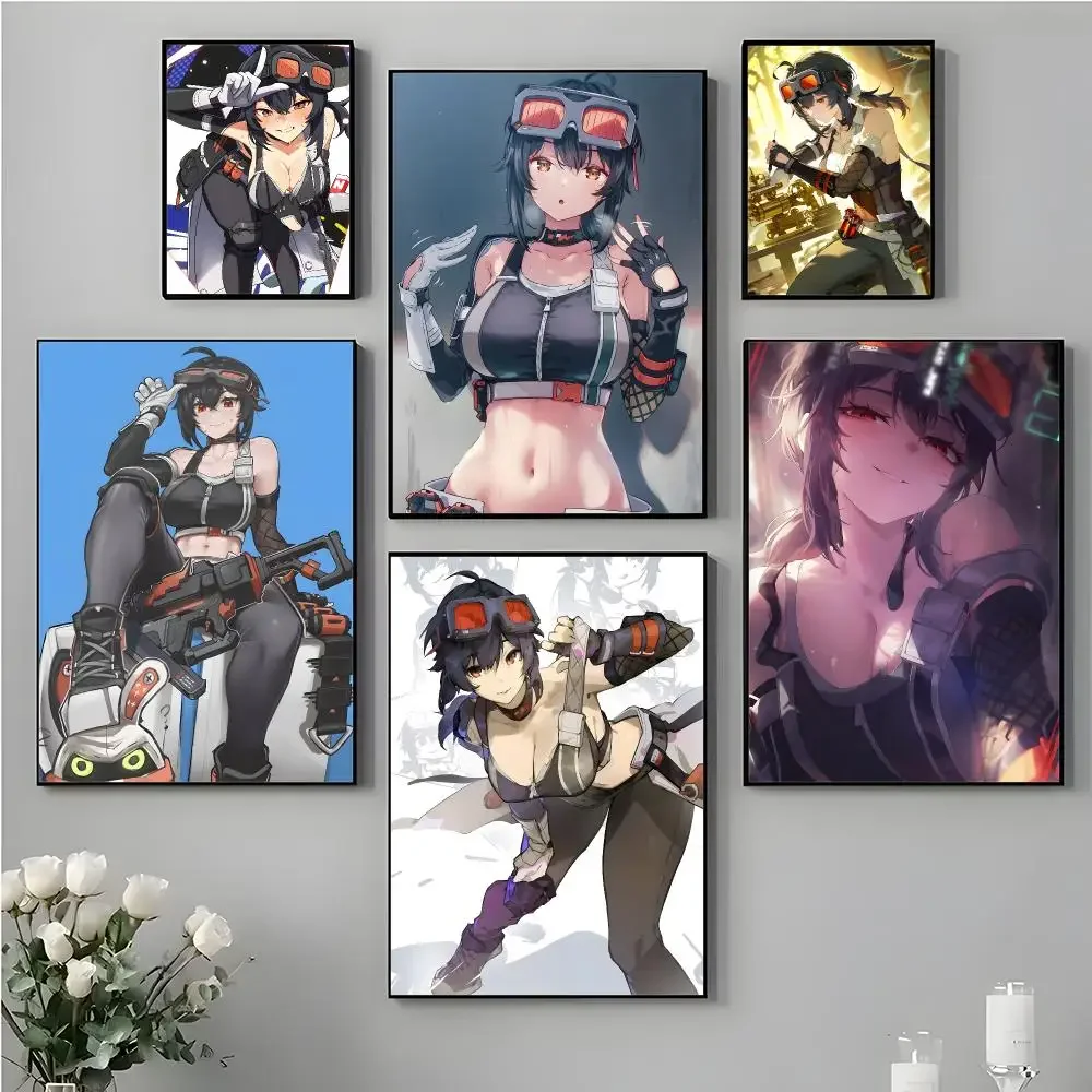 Game character Zenless Zone Zero Grace Howard Poster Elegant Home Artwork Collection & Trendy Interior Decor