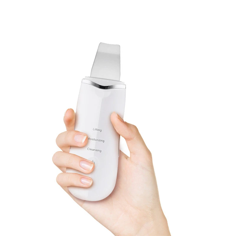 เครื่องขูดผิวด้วยอัลตราโซนิกทำความสะอาดรูขุมขนเครื่องทำความสะอาดผิวหน้าลึกเหมาะสำหรับเครื่องมือความงามหญิงและชาย