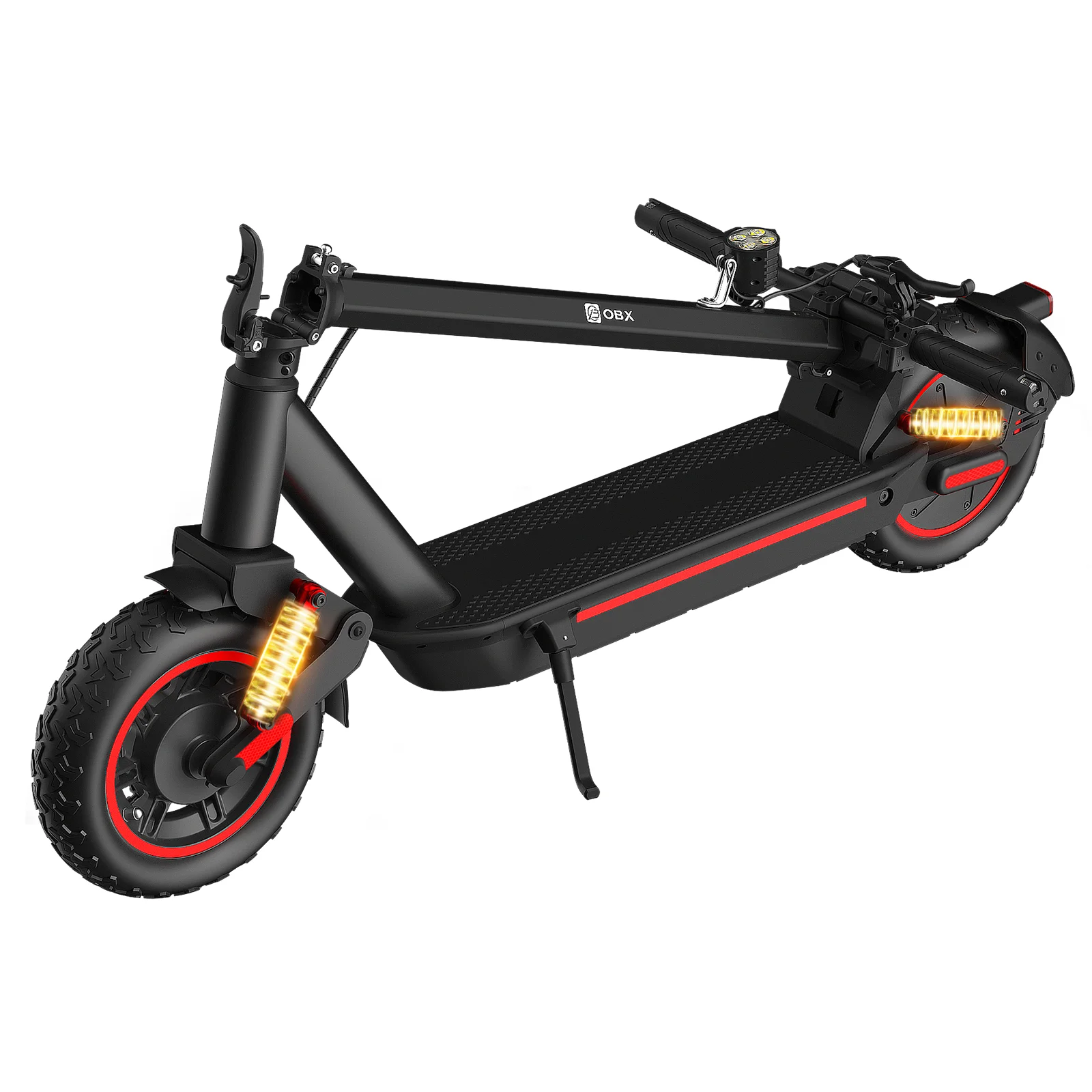

Electric Scooter Adults 10" Off-Road Tire 1000W Motor Max 33 Miles Long Range, 30 MPH Top Speed with Cruise Control, Dual Suspen