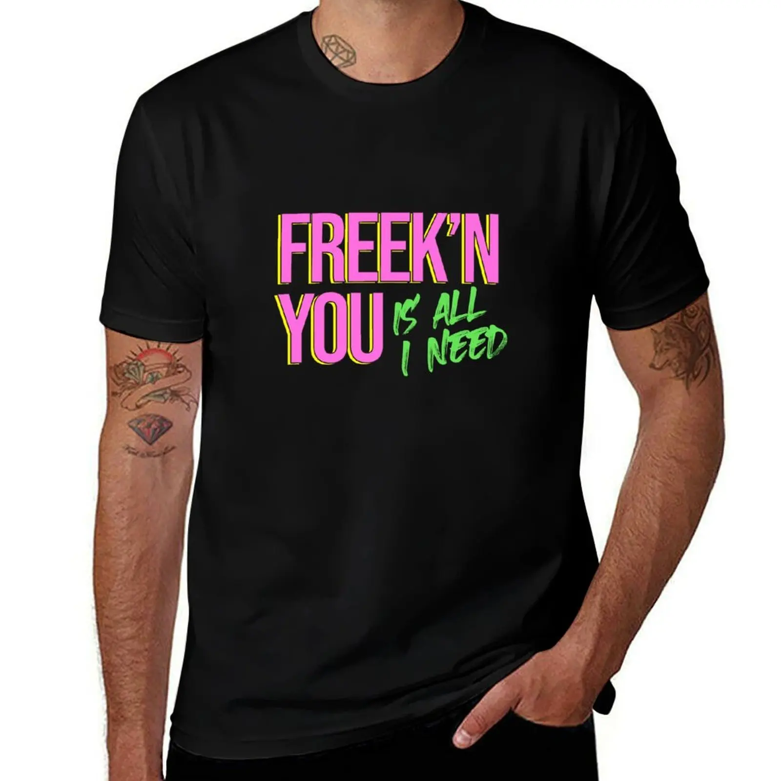 

Freekn You / Jodeci / RnB / 90s style/ Retro T-Shirt t shirt man cotton black cotton t-shirt plain for man package T-shirt