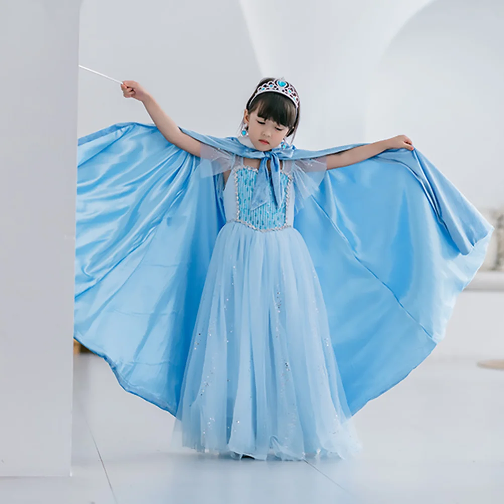 

Clothes for Kids Children Halloween Cloak Hooded Cape Festival Costume Costumes