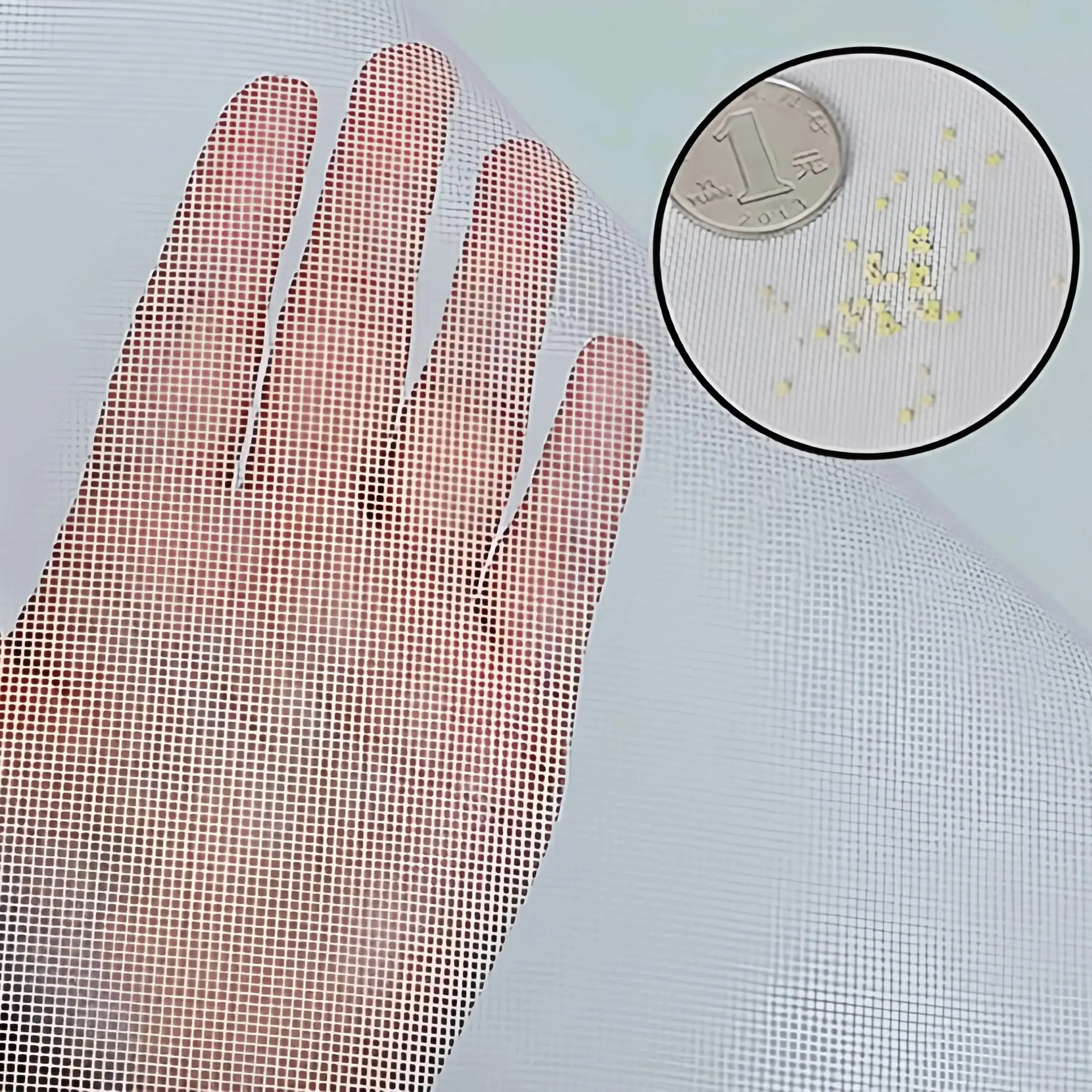  Invisible Anti-Mosquito Insect Window Screen Strong Magic Tape Self-Adhesive Easy Mount Mesh for Kitchen Living Room