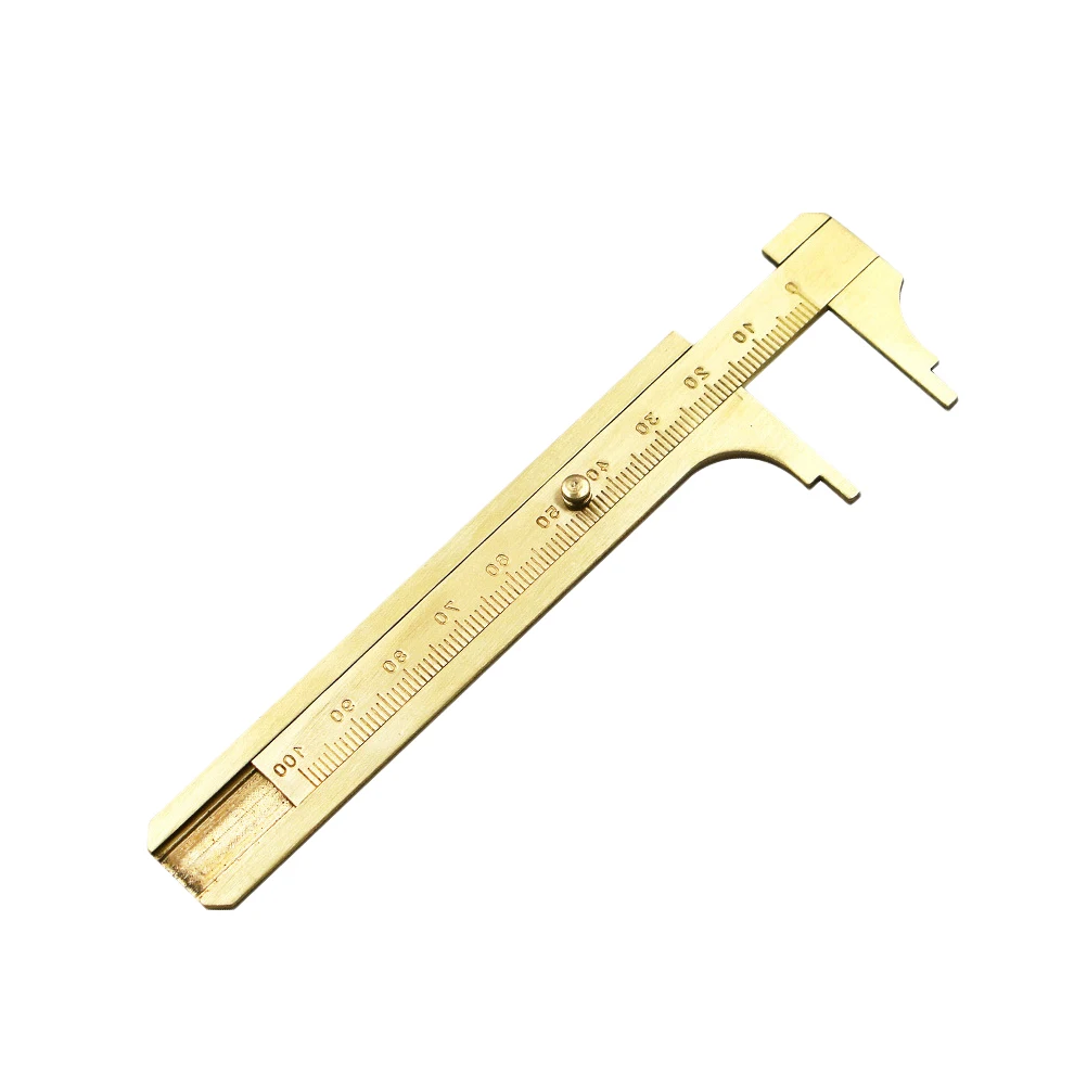 

100 Brass Caliper Tools Pocket Vernier Measuring Calipers Micrometer