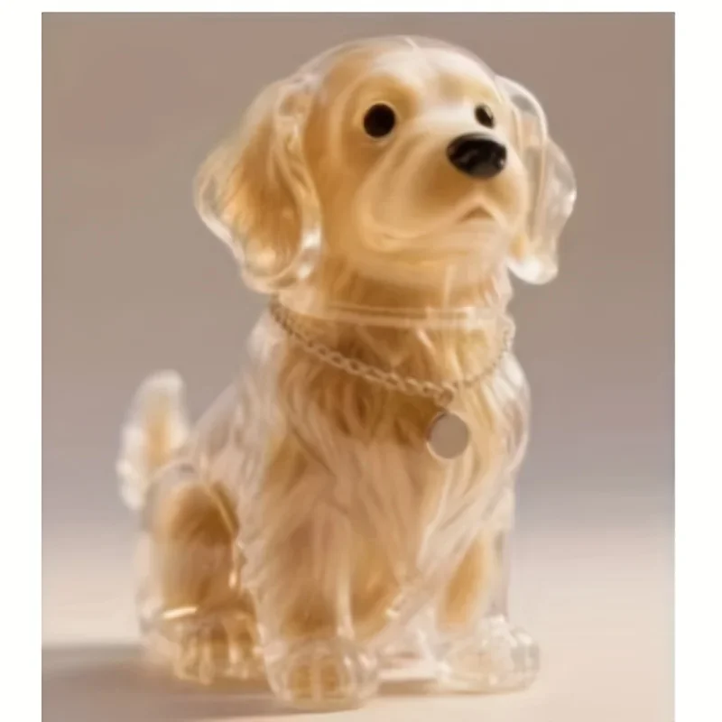 1 صندوق تذكاري لشعر الكلب - كبسولة تذكارية على شكل جرة، يمكن تخزين الشعر/الرماد، هدية تذكارية للحيوانات الأليفة للمالك