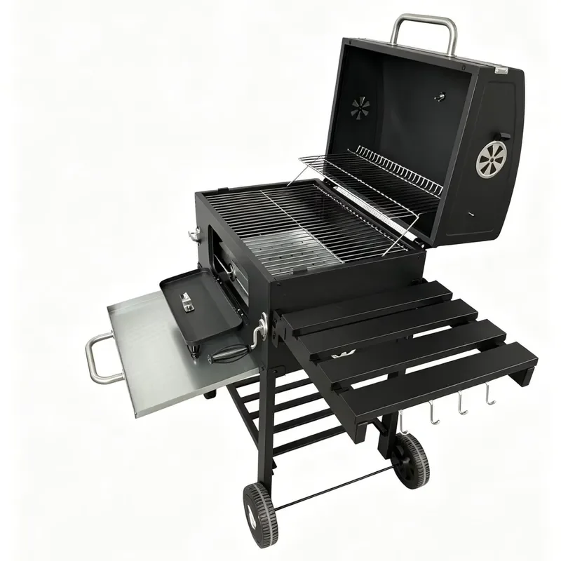 Portable Heavy Duty Charcoal Grill Upgraded Design for Outdoor Cooking BBQ Camping Picnic Barbecue Grilling Equipment