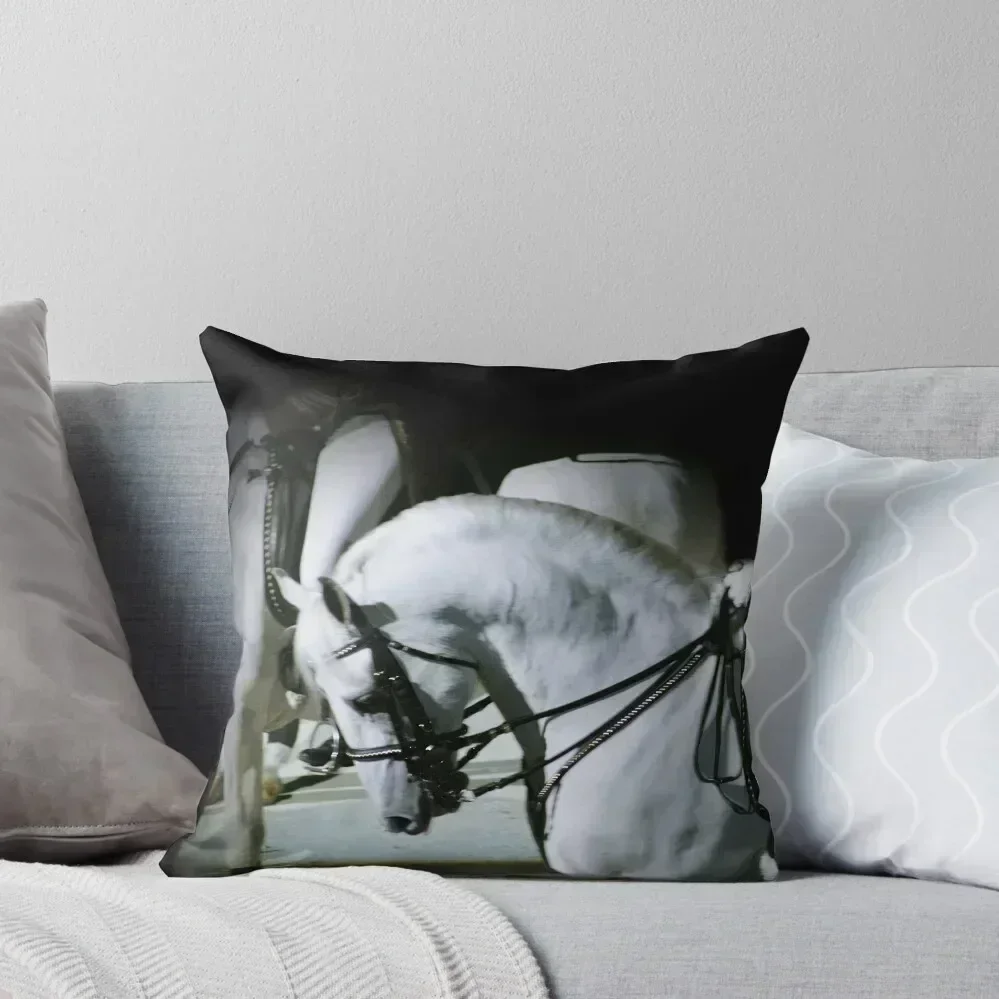 

Lipizzaner Stallion Throw Pillow Pillowcases For Pillows Luxury Sofa Cushions Cushions Cover Decorative Cushion pillow