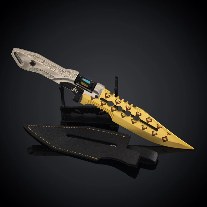 23cm/9.06in Arena Breakout Gadżety do Gry Broń Biała Nóż Zwycięzców Modele Broń Błotnej Ozdoby na Biurko Zabawki dla Graczy Chłopców Prezenty