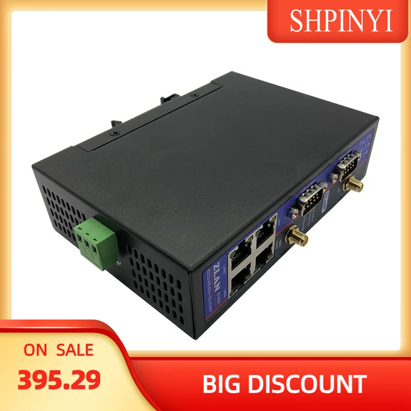 

Шлюз ZLAN8309 IoT с интерфейсом Modbus/Support RS232/485 на RJ45/WIFI/4G