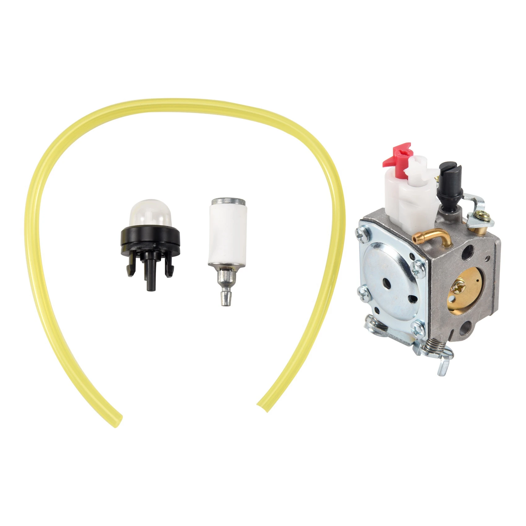 PZHI Carburetor for 340 345 346 350 353 Chain Saw Rep 503283208 Zama Carburetor with Filter Bulb Tubing