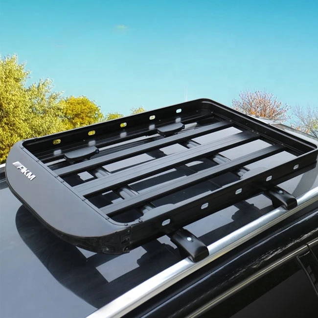 ccessories Off-road vehicle 4X4 Large Capacity Universal Car Roof Rack Basket For SUV MPV aluminum Luggage box auto partscustom