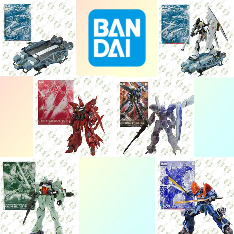 

BANDAI Original GUNDAM RE Series 1/100 ZMT-S126G SHOKEW AMX-107R REBAWOO Anime Action Figure Assembly Model Toys