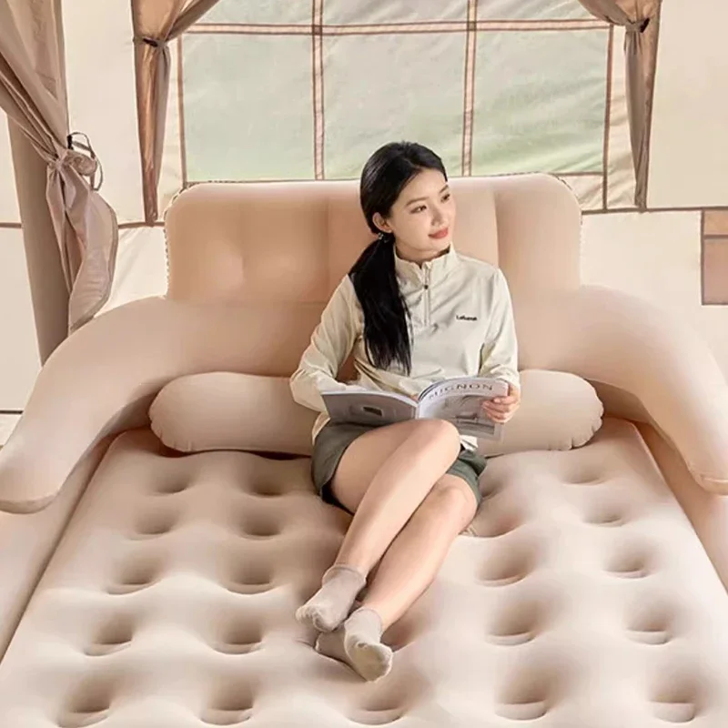 Unique Modern Bed Fishing Travel Sleeping Beach Portable Comfortable Luxury Inflatable Seat King Size Beliche Patio Furniture
