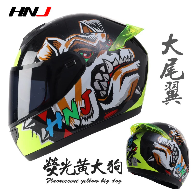 

Double Visors Motorcycle Helmet Professional DOT approved Full Face Motorcycle Helmet Motocross Scooter Route Moto Casco