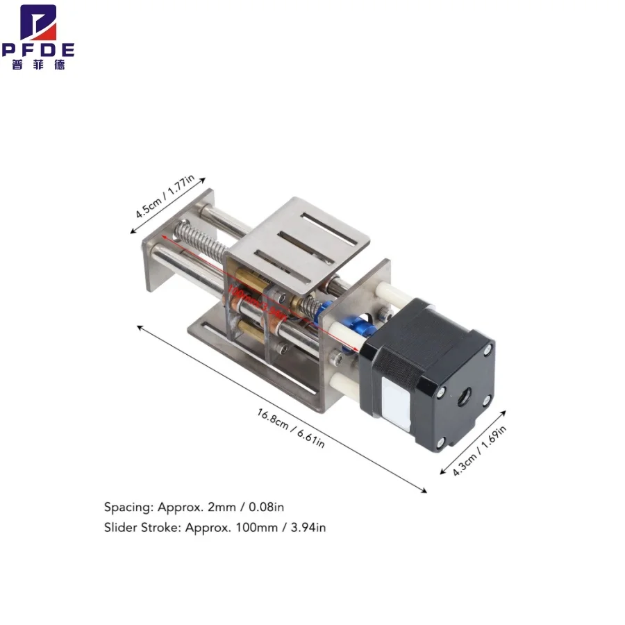 NEW CNC Z Axes Slide Table  60mm Stroke DIY Sliver Stable Small Transmission Module Linear Stage Actuator 12V engraving machine