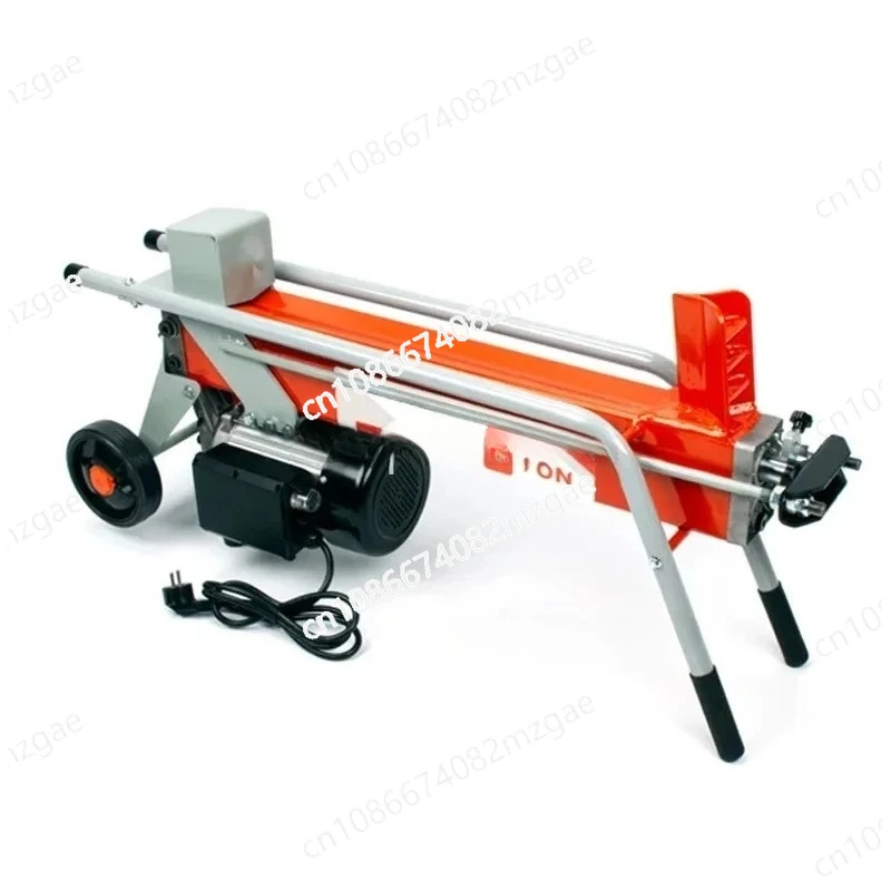 Log Splitter 8 Ton Wood Splitter Electric Powered 220V With Hydraulic Ram Electric Firewood Splitting Machine Horizontal