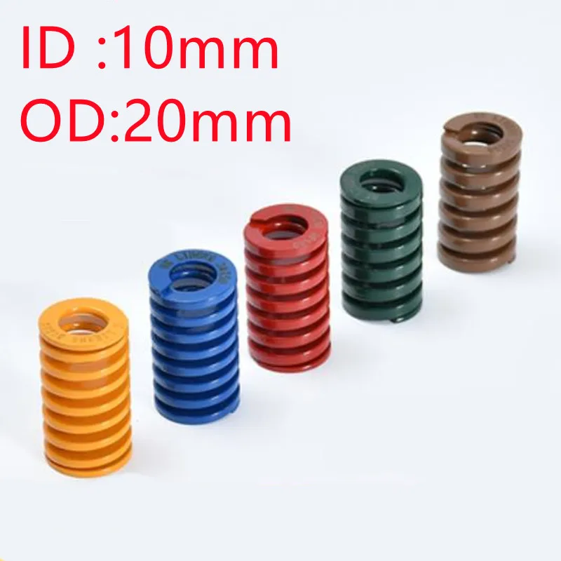 1Pcs 10 x 20 x L Spiral Stamping Compression Mould Die Spring Length 20-150mm