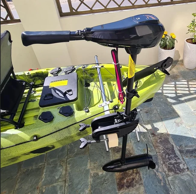 Vicking Water Skis 55LBS Trolling Motor Without Mounting Bar on Back/Side Propeller Pedal Sit Plastic Rotomolding Surfing