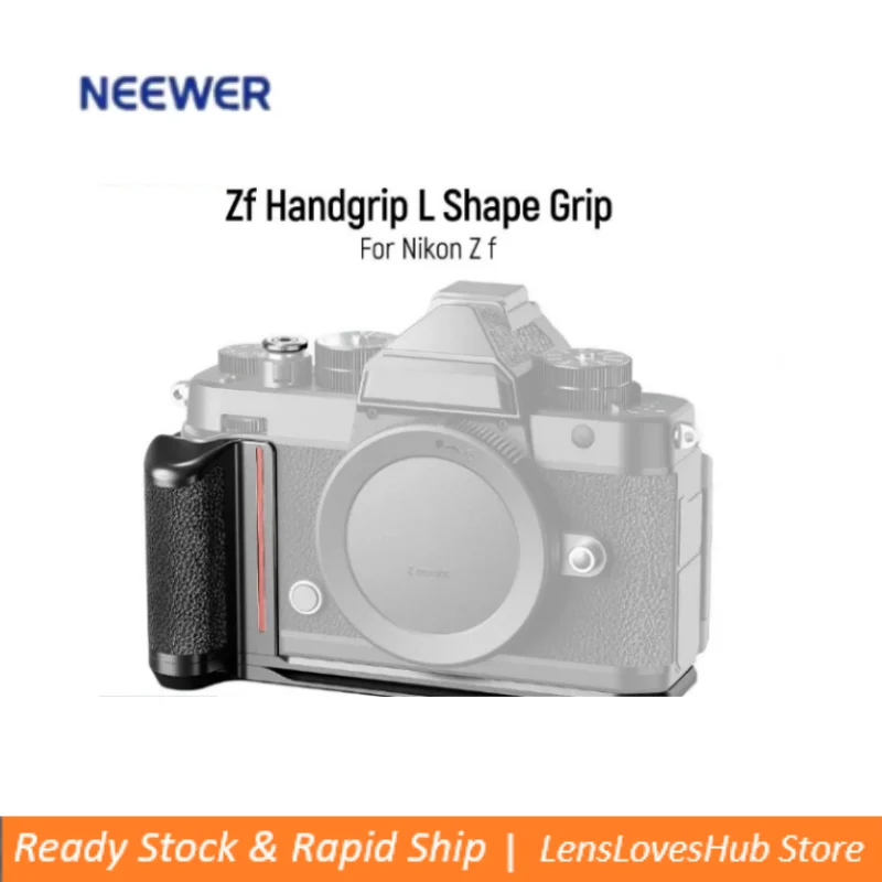

NEEWER Zf Handgrip L Shape Grip for Nikon Z f Ultra Thin Retro Formfitting Camera Mounting Baseplate with Handle & Aluminum Cap