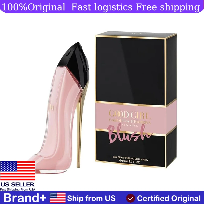 

Carolina Herrera Good Girl Blush for Women 2.7 Oz EDP Spray Long Lasting Fragrance Cologne Pheromone Portable Birthday Gift
