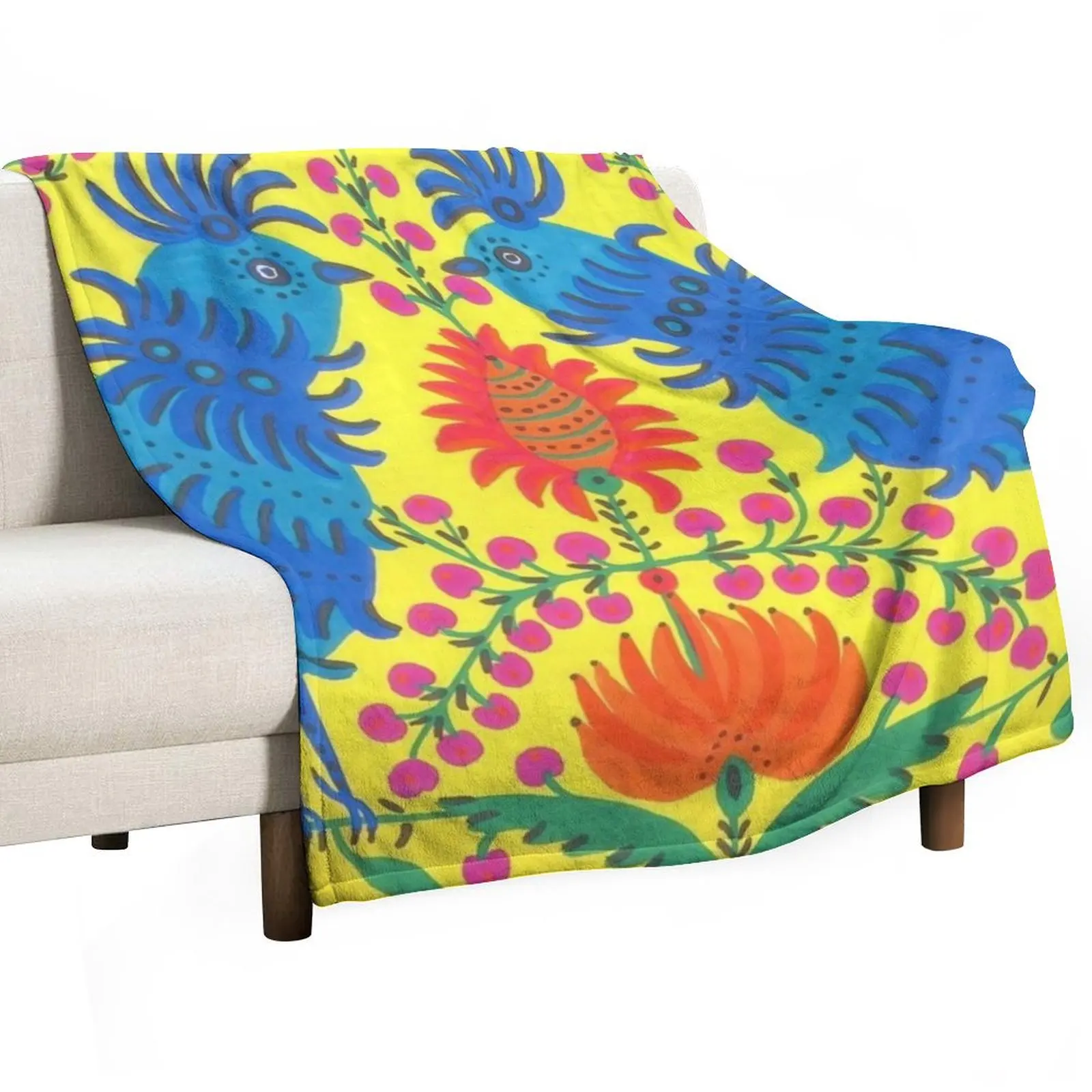 

maria prymachenko art, maria prymachenko prints, maria prymachenko paintings, primachenko oeuvres, Primachenko art Throw Blanket