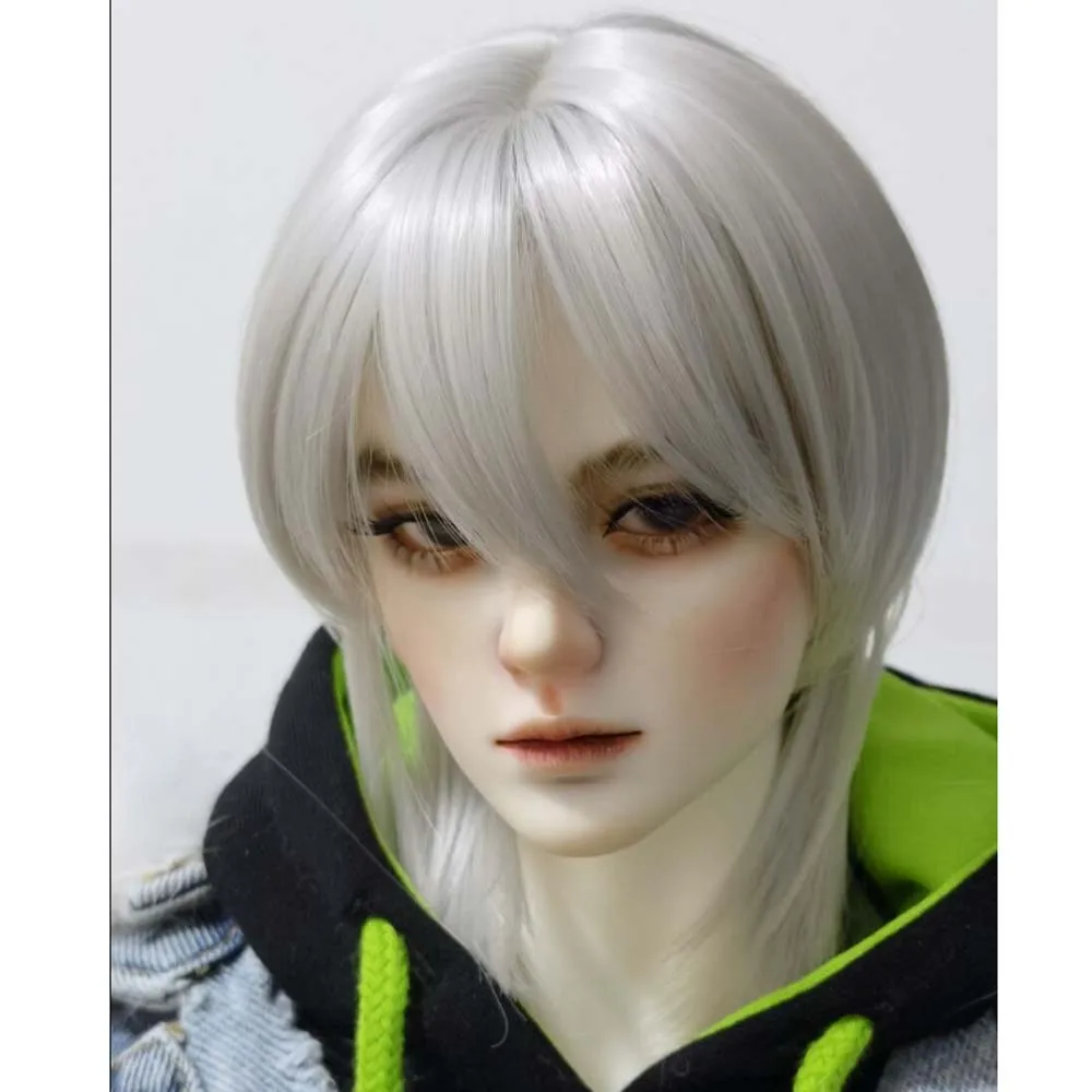 New Style 1/3 1/4 1/6 1/8 High Temperature Short Cool Wire BJD Hair Fiber Wig