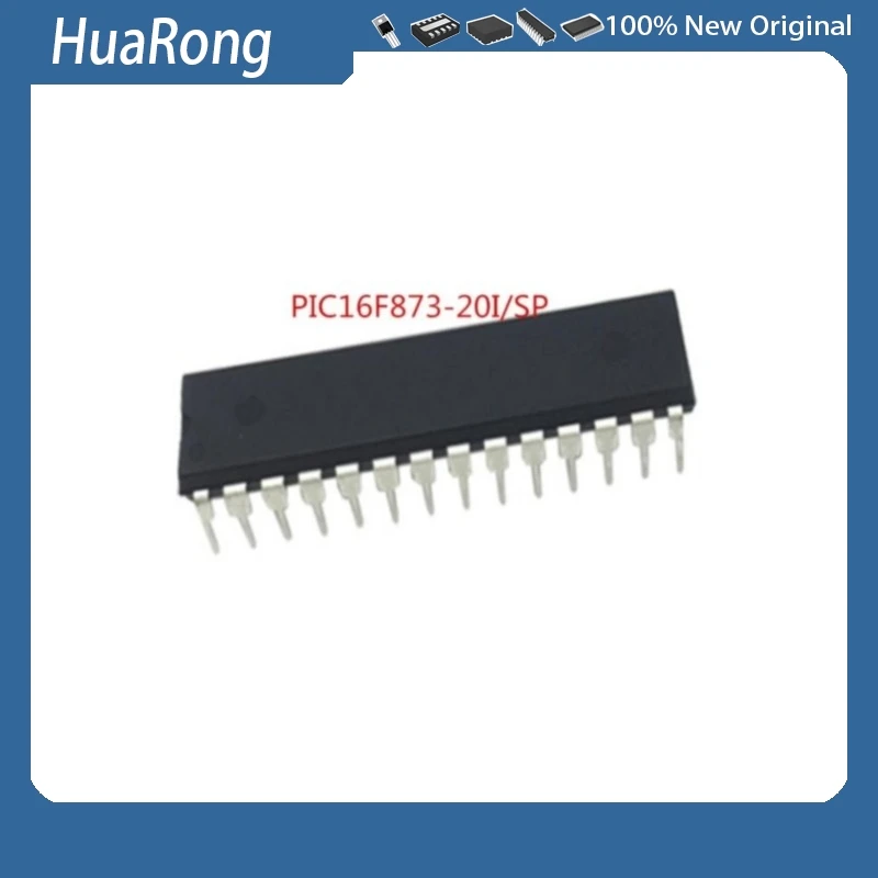 2PCS/LOT     PIC16F873-20I/SP    PIC16F873-20    DIP-28