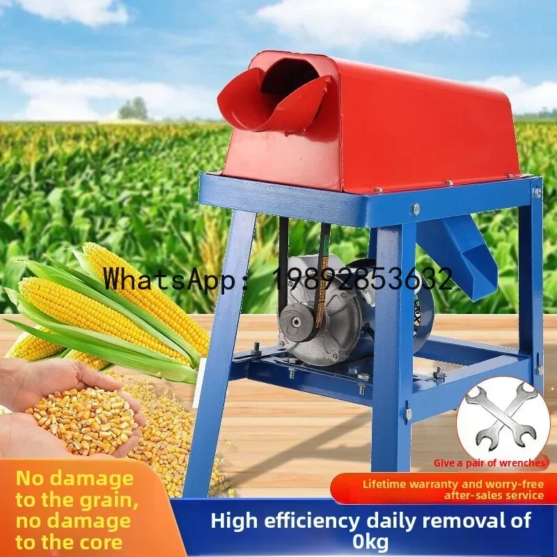 JX  Corn Thresher Small Household Peeler Corn Sheller Corn Thresher Fully Automatic Factory Customization