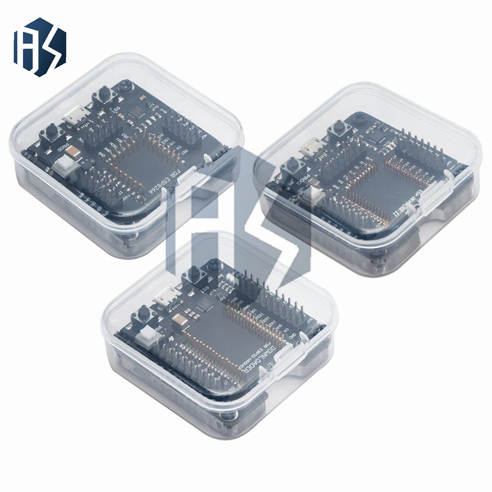 ESP8266/ESP32 Universal Firmware Flashing Fixture Tool  Programmer & Testing Board for ESP-32, ESP-12F/07S/12S Modules