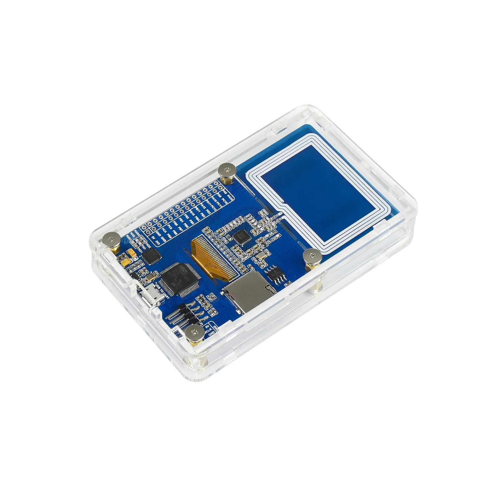 ST25R3911B NFC Development Board Kit, NFC Reader, AT32F413RCT7 Controller, Multi NFC Protocols