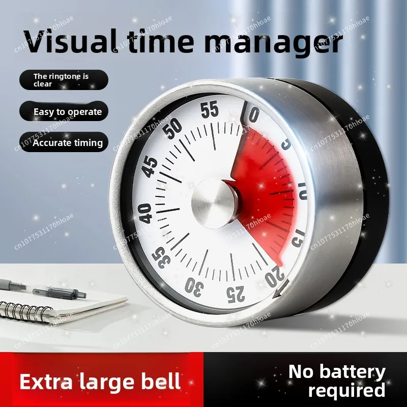 Mechanical timer, visual time manager, accurate and simple reminder tool magnetic door stickers