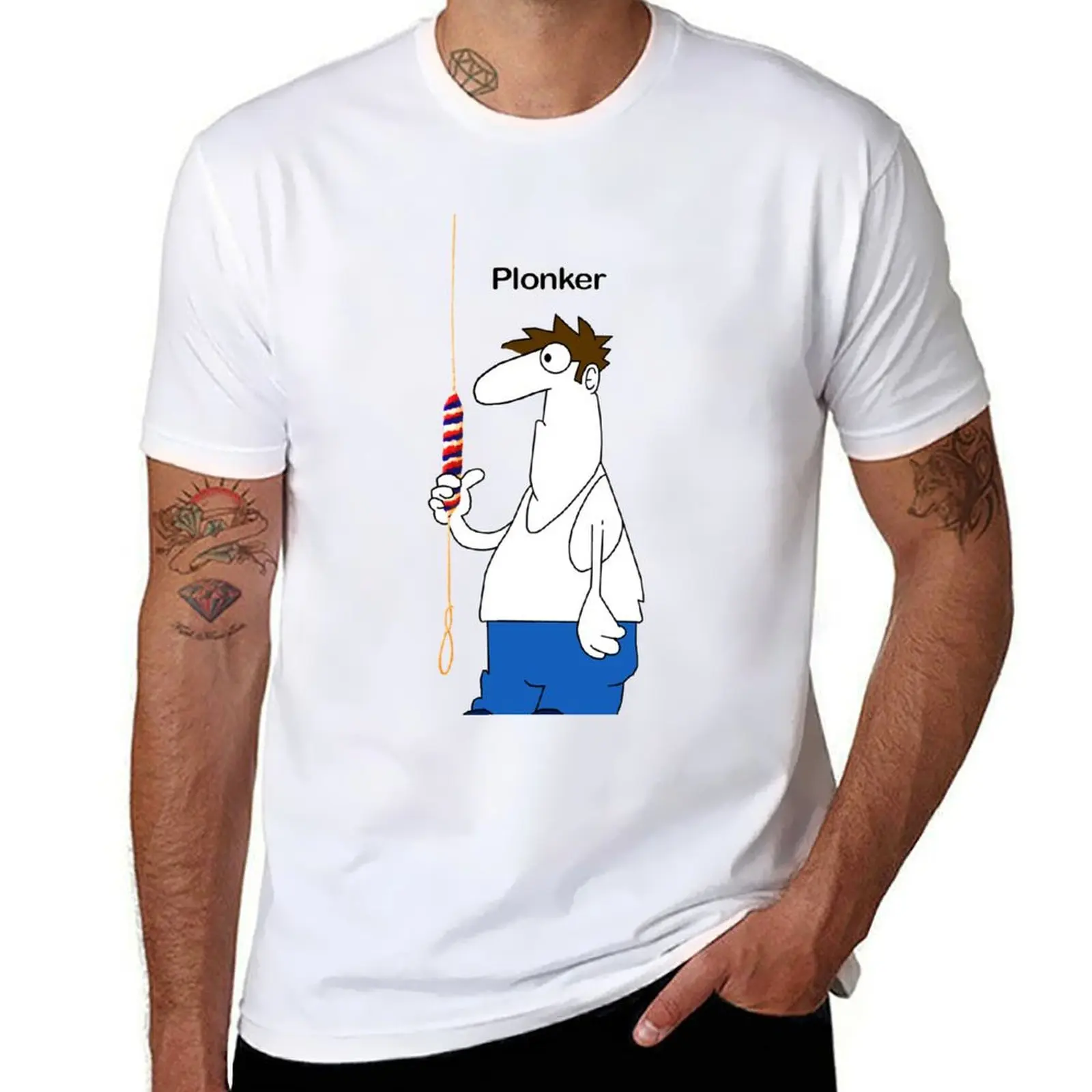 

Bell Ringing Plonker T-Shirt football t shirt plus size clothes oversizeds korean fashion black t shirts for men