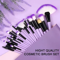 8/32PCS Makeup Brushes Set For Eye Shadow Foundation Powder Eyeliner Eyelash Cosmetict Face Make Tool Brush Set Eyelash Brush