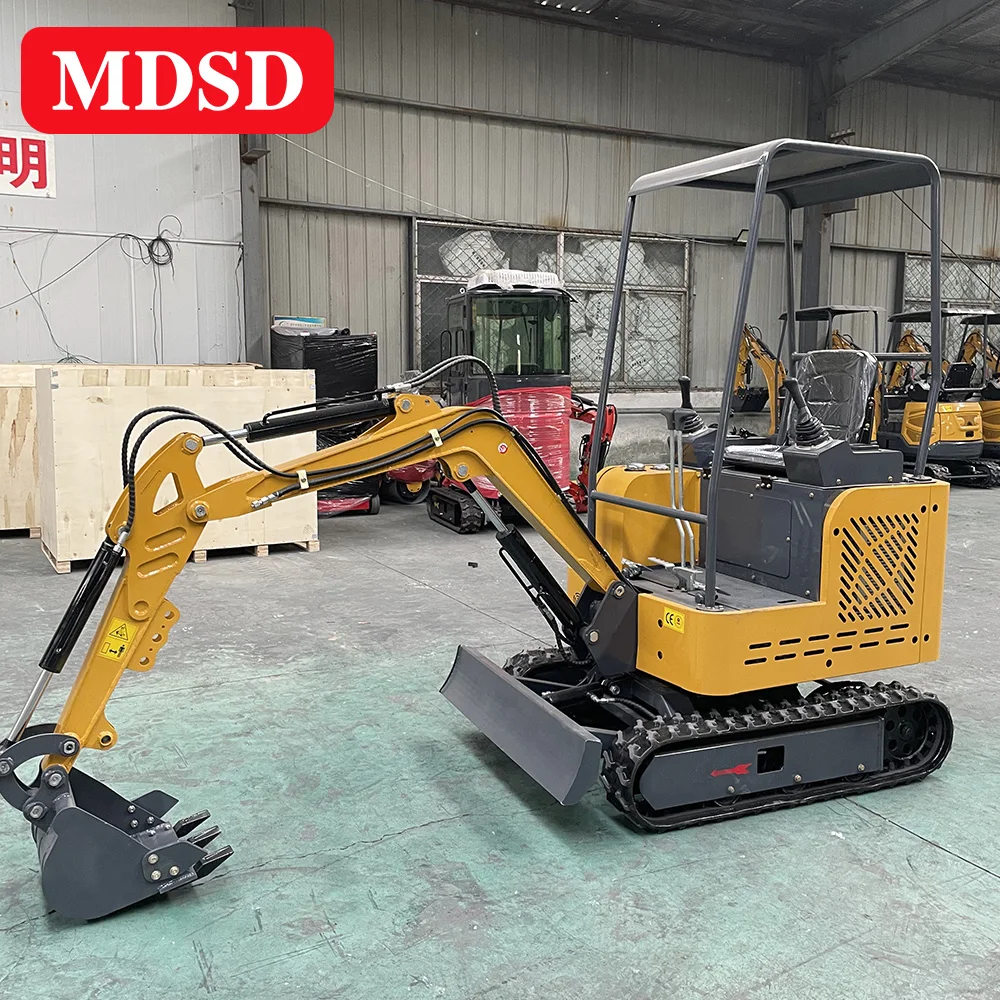 سعر مخفض 2T حفارة الذراع الطويلة الزاحف حفار صغير مع مرفق حفارة صغيرة عالية الجودة لشحن Kubota DDP #4