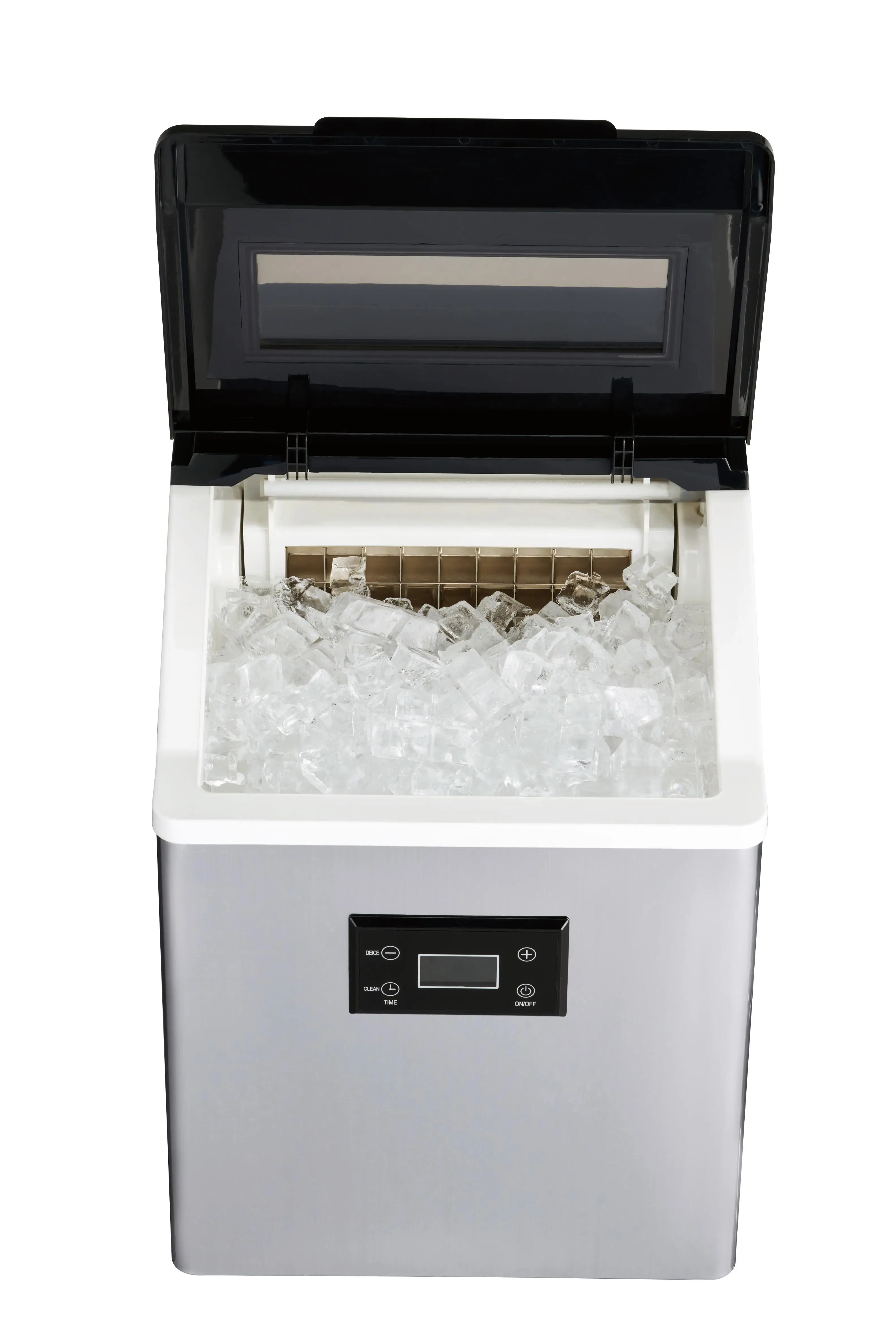 30-40KG Semi Professional Electric Ice Cube Maker Machine with Manual/Auto Filling Countertop Design for Household Use