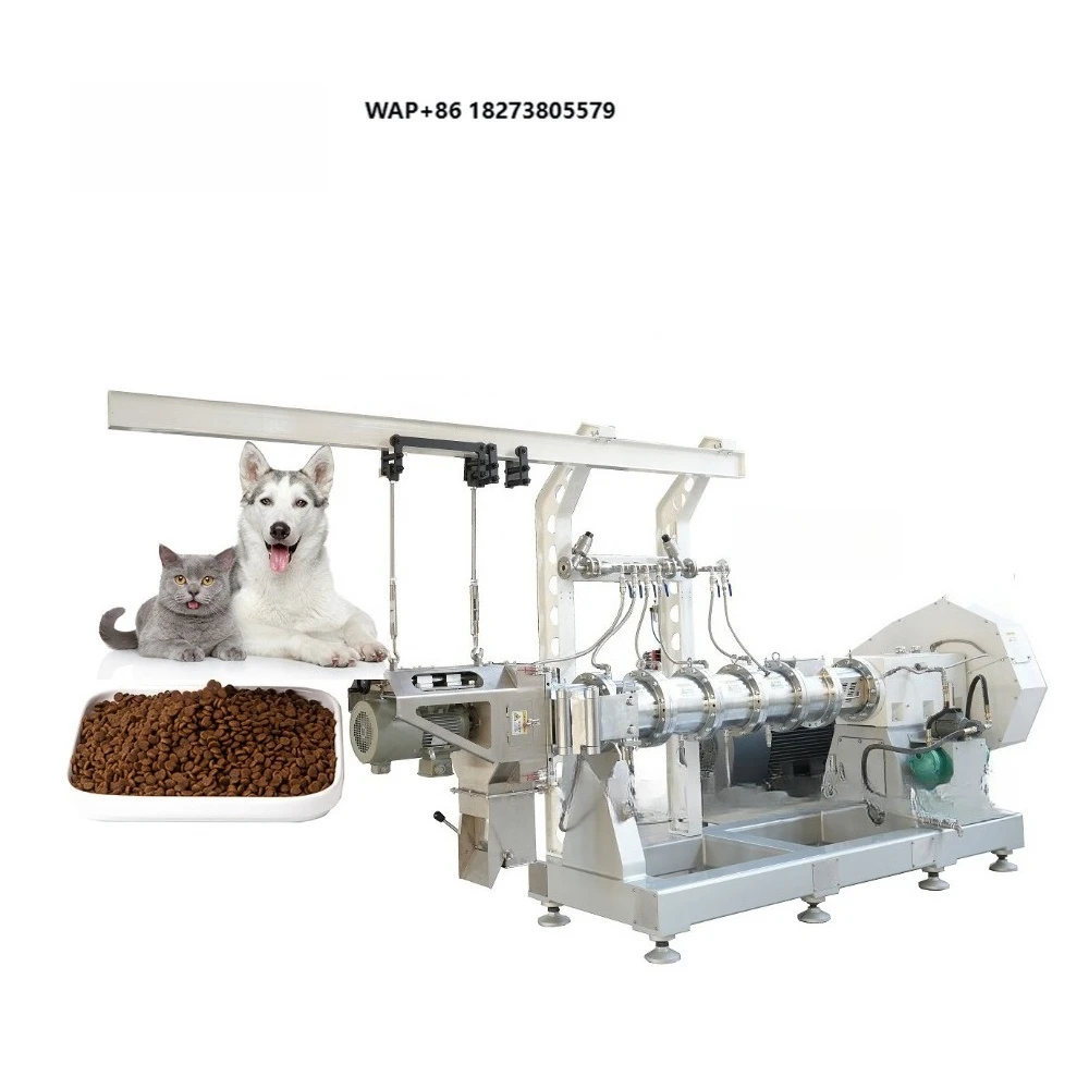 Pet Food Processing /Dog /Cat Food Pellet Making Machine Pellet Extruder/pet Food Extrusion Line