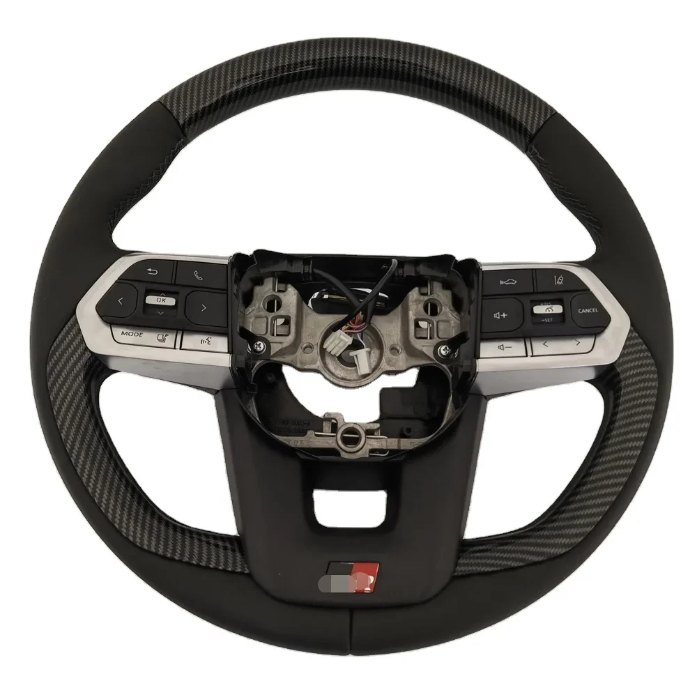 

Upgrade300 GR Style Steering wheel For Toyotas LAND CRUISER PRADO Steering wheel 2003 2021 FJ120 FJ150