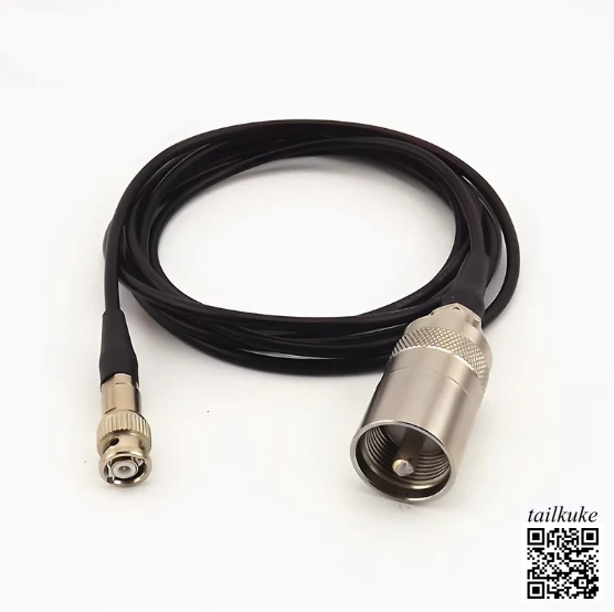 Double Shielded Waterproof Probe Cable Q9-L16 Ultrasonic Flaw Detector BNC-UHF Oscilloscope High-frequency Data Cable