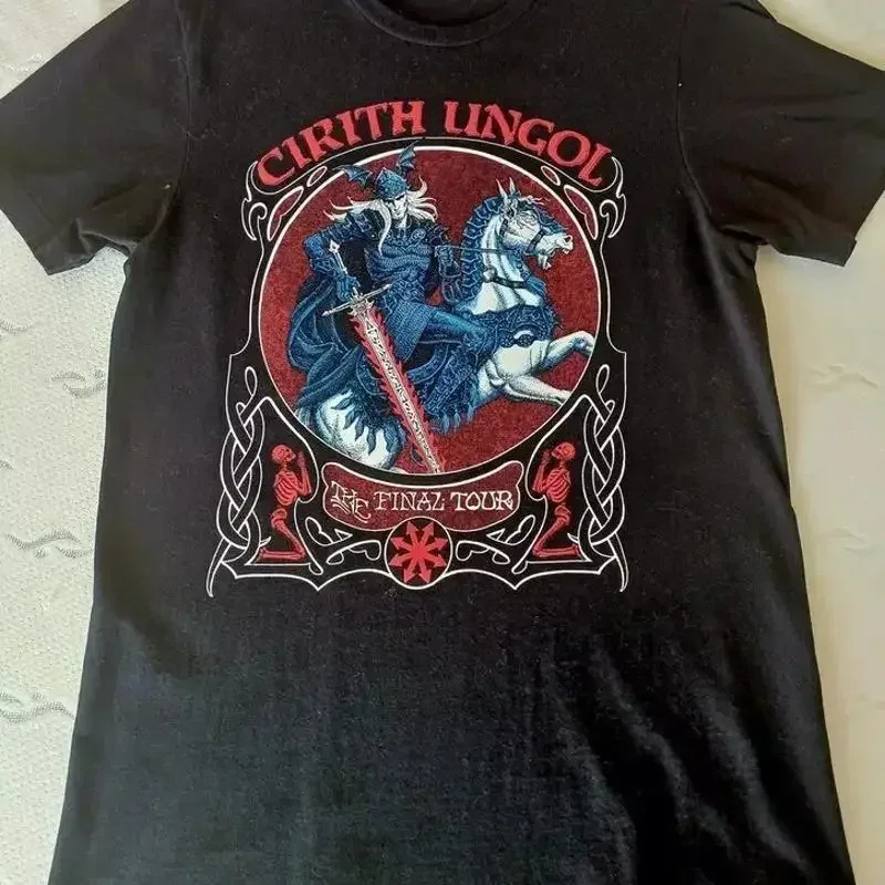 Cirith Ungol For Friends Black  T shirt Cotton All Size