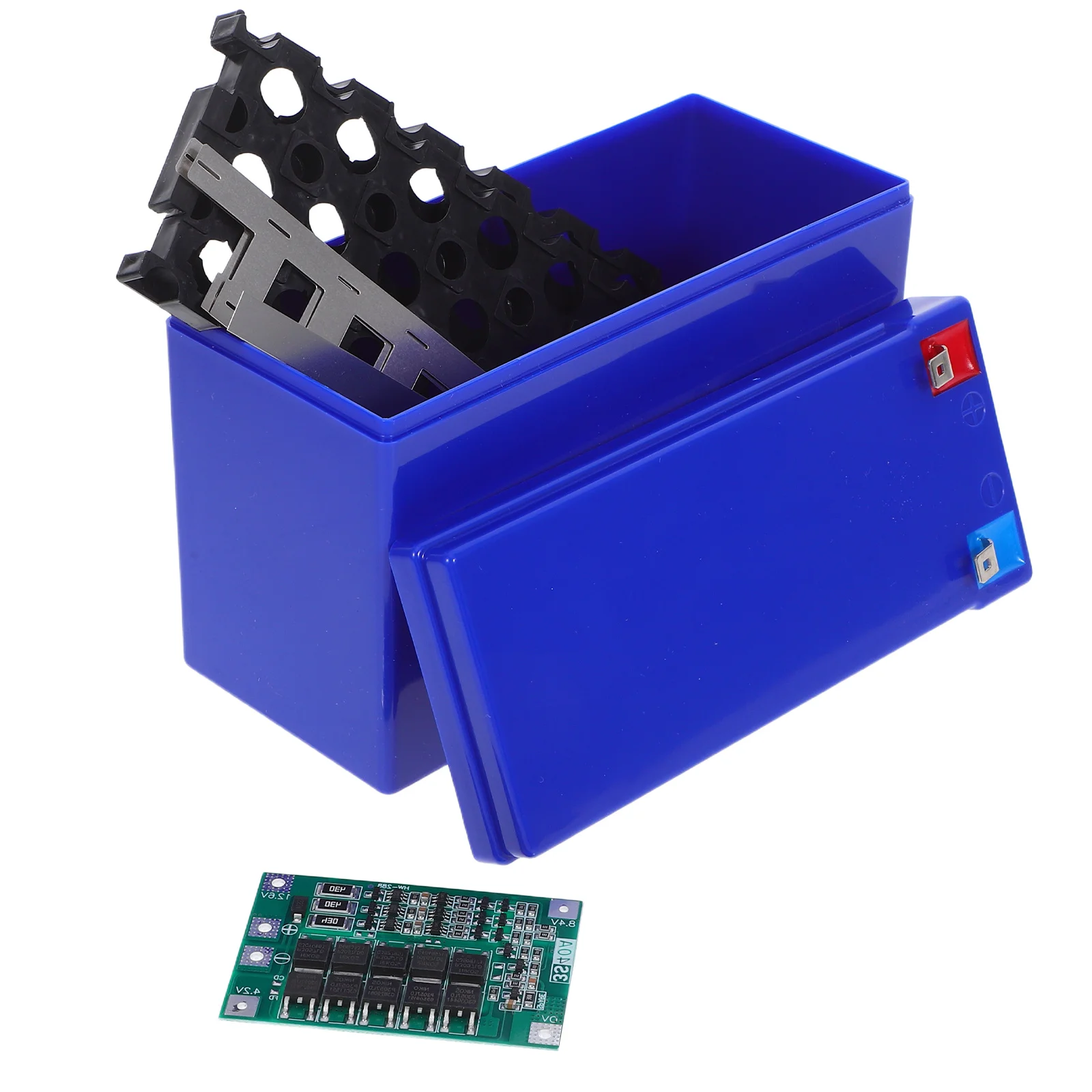 

12V 7Ah Pack Case Plastic Storage Box For Diy Lithium Batteries Uninterrupted Power Supply Durable Waterproof Design