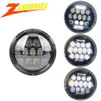 7 inch LED Motorcycle Headlight For Harley Touring Ultra Classic Electra Street Glide Road King Yamaha Headlamp Cafe Racer Refit