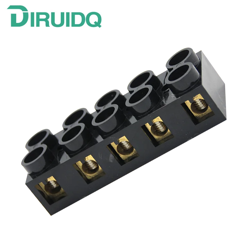 

Клеммная колодка JX5-6005 из меди 60A5P с фиксированным основанием X5, пластиковый изолированный проводной винтовой коннектор