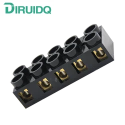 JX5-6005 terminal block all copper 60A2P3P4P5P10P fixed base X5 plastic insulated wire Screws Connector