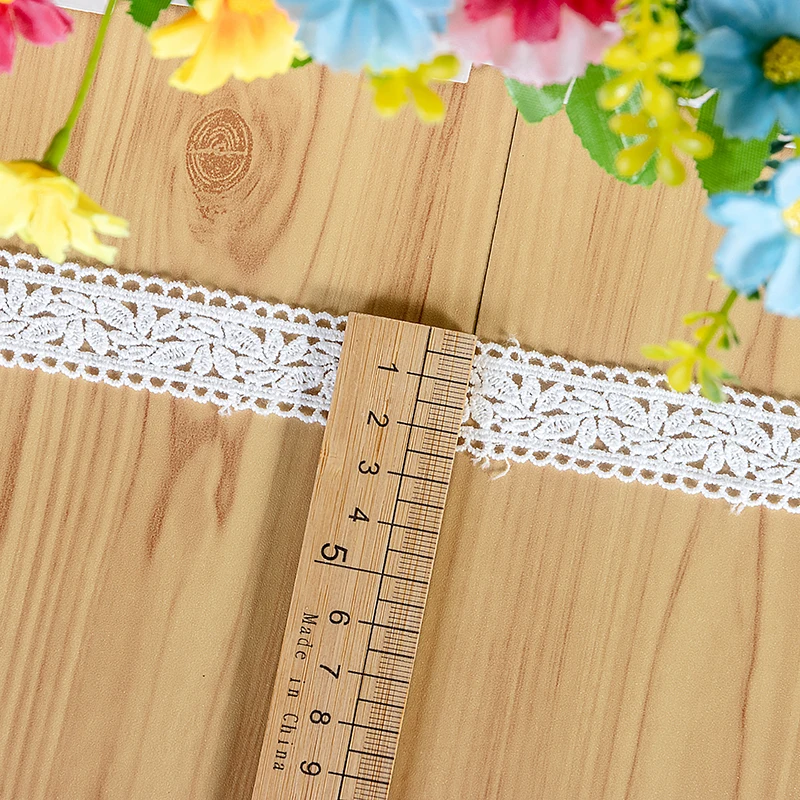 Handgefertigte wasserlösliche Stickerei-Spitze, DIY-Bettwäsche-Vorhang, Nähzubehör, RS4772, 10 Yards/Lot – Detail 5